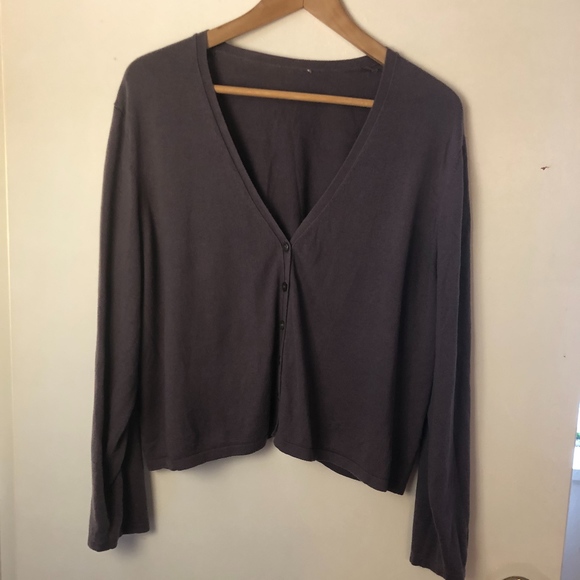 J. Jill Sweaters - J Jill silk cotton cashmere cropped cardigan